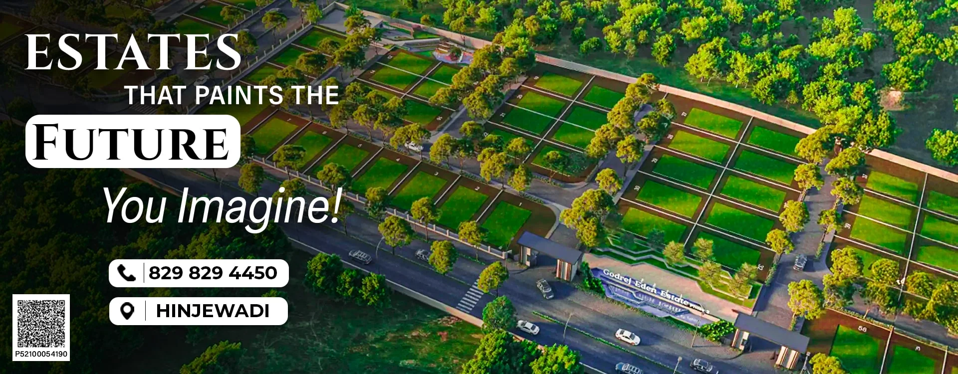 Godrej Eden Estate Hinjewadi Desktop Banner